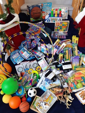 Goods donated by Children's Forest and Ridley Orchard School (2018).